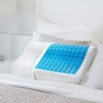 مخدة طبية كسح لاتكس مع جل مقاس 38 × 68 – ميموري فوم طبي بتبريد جل