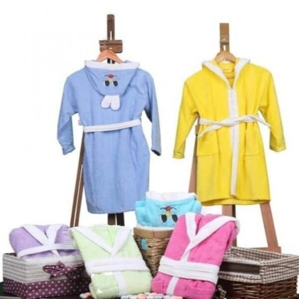 روب حمام أطفال أرنب عمر 1 2 – صناعة تركية