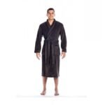 روب حمام فرادي بيسك ثقيل l/xl – قطن 100% فاخر