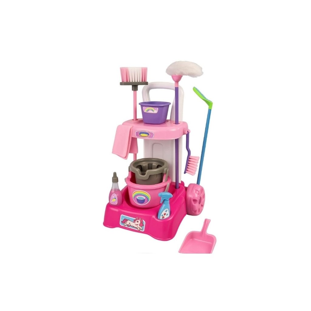 عربة تنظيف للأطفال