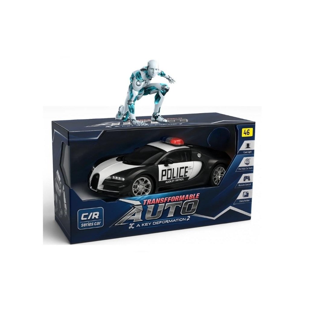 سيارة شرطة متحوّلة لرجل الي بالريموت للأطفال