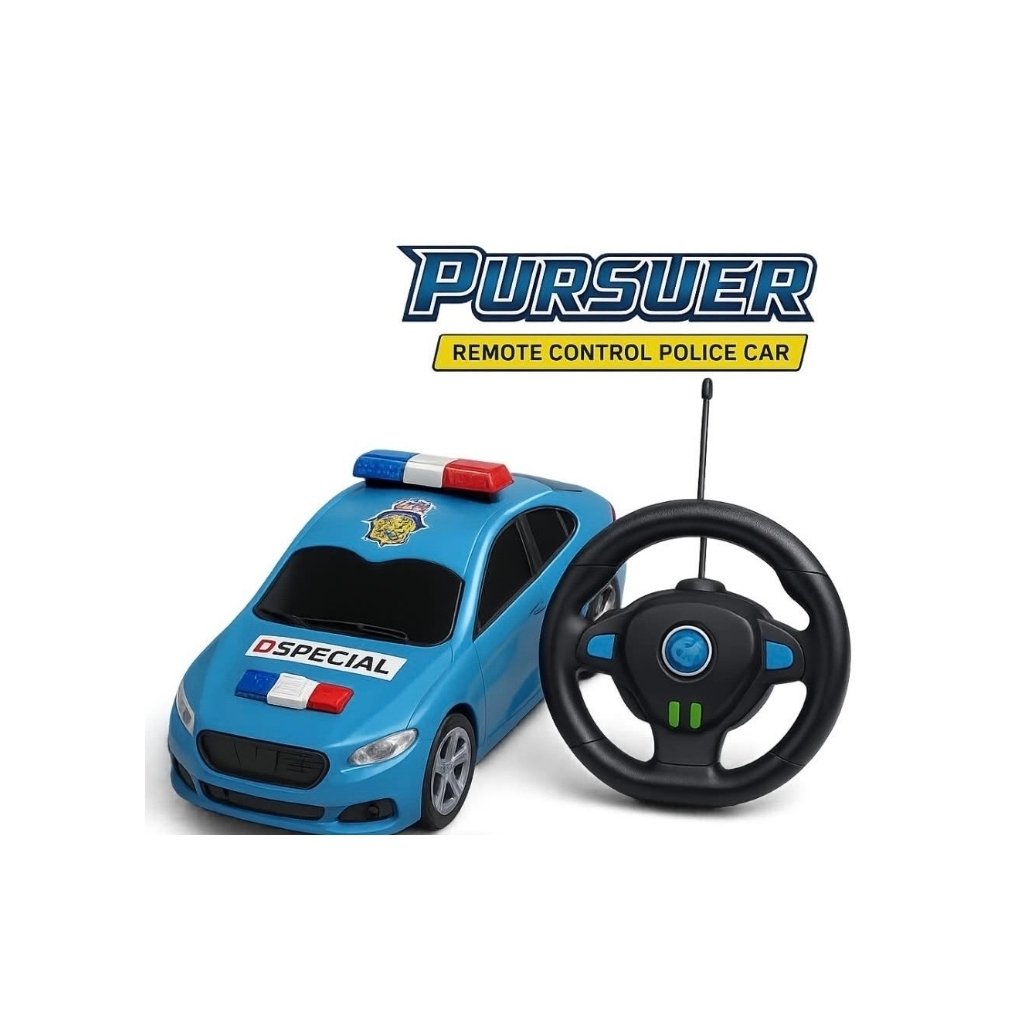 سيارة شرطة ريموت زرقاء